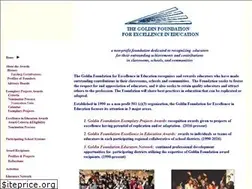 Sites similar to goldinfoundation.org