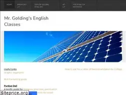 Sites similar to goldingenglish.weebly.com