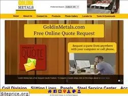 Sites similar to goldinmetals.com
