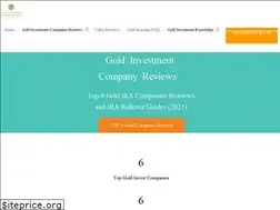 Sites similar to goldinvestmentcompanyreviews.com