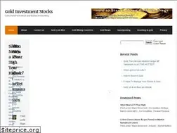 Sites similar to goldinvestmentstocks.com