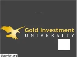 Sites similar to goldinvestmentuniversity.com
