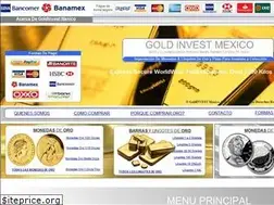Sites similar to goldinvestmexico.com