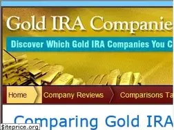 Sites similar to goldiracompaniescompared.com