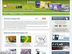 Sites similar to goldlinecallingcards.com