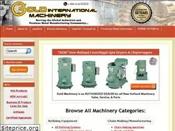 Sites similar to goldmachinery.com