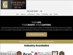 Sites similar to goldmanlawoffices.com