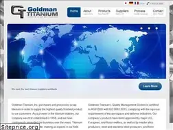 Sites similar to goldmanti.com