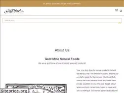 Sites similar to goldminenaturalfoods.com