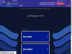 Sites similar to goldpages.info