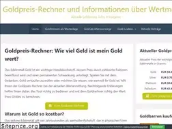 Sites similar to goldpreis-rechner.com