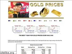 Sites similar to goldprices.biz
