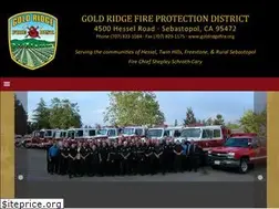 Sites similar to goldridgefire.org