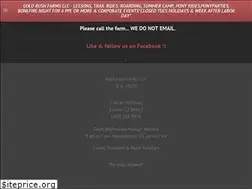Sites similar to goldrushfarmsct.com