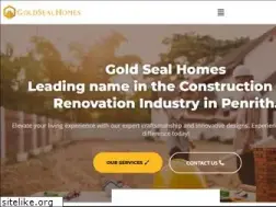 Sites similar to goldsealhomes.com