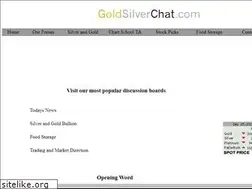 Sites similar to goldsilverchat.com