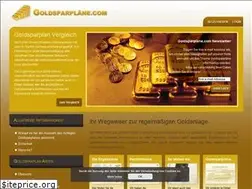 Sites similar to goldsparplaene.com