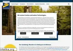 Sites similar to goldsteig-wandern.de