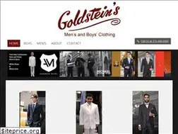 Sites similar to goldsteinsclothing.com