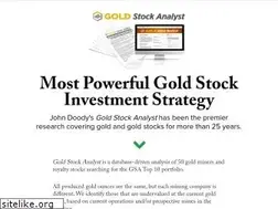 Sites similar to goldstockanalyst.com