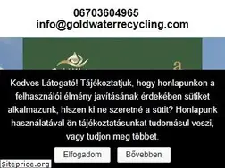 Sites similar to goldwaterrecycling.com