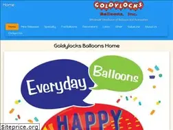 Sites similar to goldylocksballoons.com