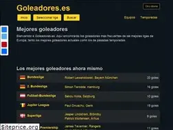 Sites similar to goleadores.es