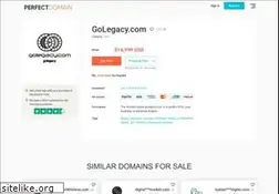 Sites similar to golegacy.com