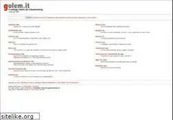 Sites similar to golem.it