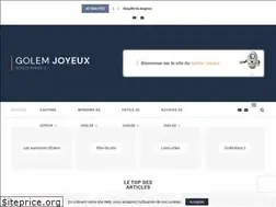 Sites similar to golemjoyeux.com