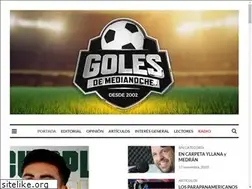 Sites similar to golesdemedianoche.com