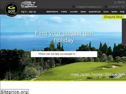 Sites similar to golf-escapes.com