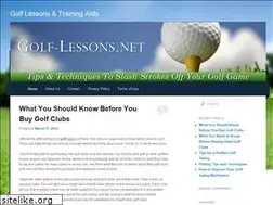 Sites similar to golf-lessons.net