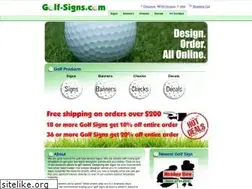 Sites similar to golf-signs.com