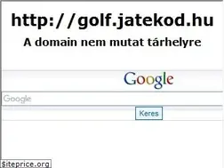 Sites similar to golf.jatekod.hu
