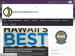 Sites similar to golfacademyhawaii.com