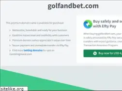 Sites similar to golfandbet.com