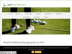Sites similar to golfausruestung.net