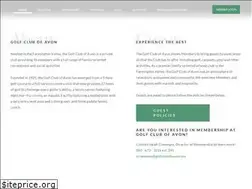 Sites similar to golfclubofavon.com