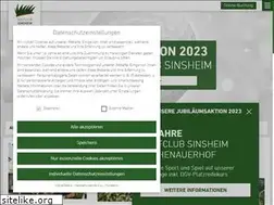 Sites similar to golfclubsinsheim.de