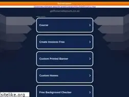 Sites similar to golfcourselayouts.co.za