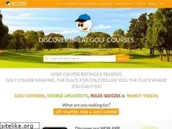 Sites similar to golfcourseranking.com