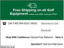 Sites similar to golfdiscount.com