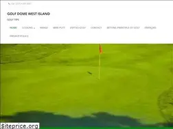 Sites similar to golfdomewestisland.com