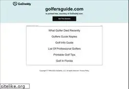 Sites similar to golfersguide.com