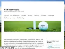 Sites similar to golfgeargeeks.com