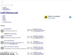 Sites similar to golfgtiforum.co.uk