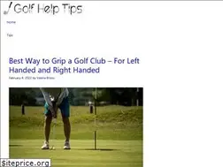 Sites similar to golfhelptips.com