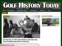 Sites similar to golfhistorytoday.com
