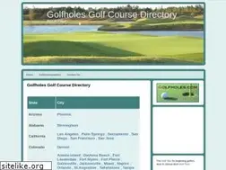 Sites similar to golfholes.com